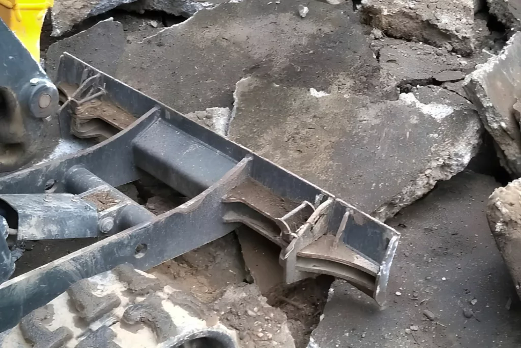 Démolition de dalle béton avec Groupe Satis' à Toulouse
